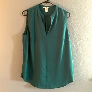 H&M Teal Tank Top Blouse